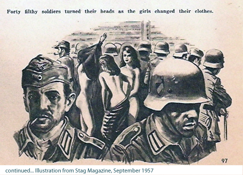 continued... Illustration from Stag Magazine, September 1957.
