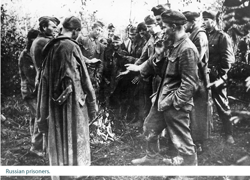 Russian prisoners.