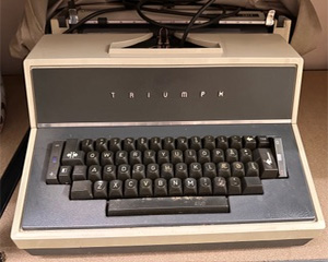 Sven Hassel Triumph Typewriter